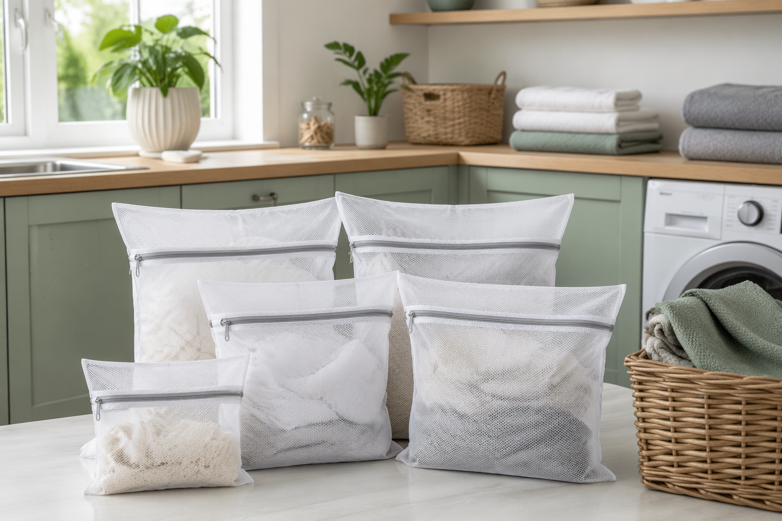 Garment Wash Bags (6) in use thumbnail