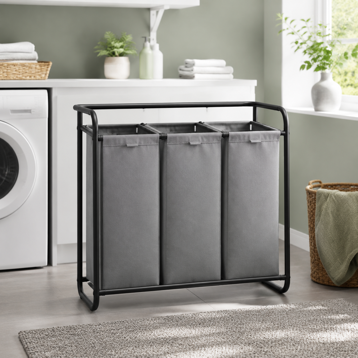 Triple Sort Laundry Hamper — main